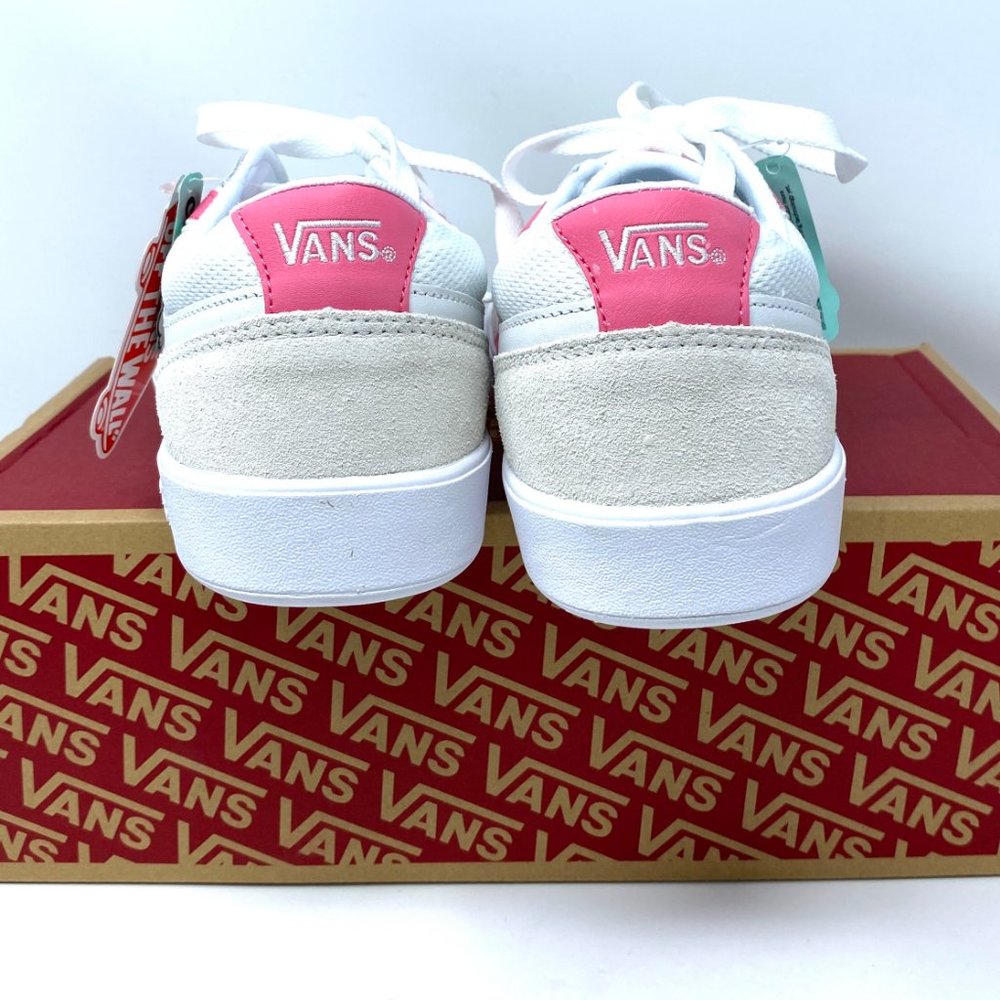 VANS Lowland CC Court Leather White Sneakers Low Top SB Men's Sizes VN0A4TZY4GZ - Picture 6 of 10
